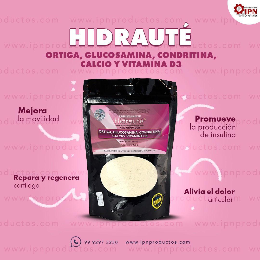 HIDRAUTÉ (ORTIGA, GLUCOSAMINA, CONDRITINA, CALCIO Y VITAMINA D3)