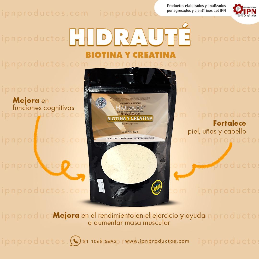 HIDRAUTÉ BIOTINA Y CREATINA