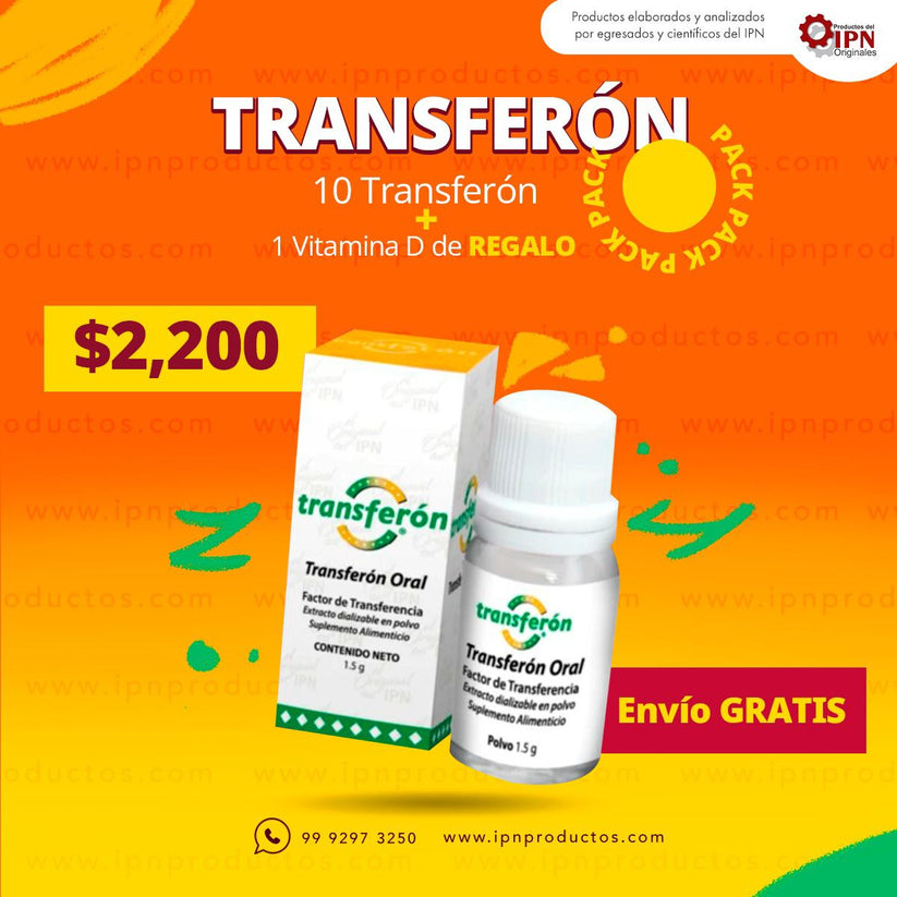 TRANSFERON PACK – Productos Oficiales del IPN